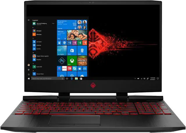 Alt view image 2 of 7 - HP Omen 15-dc0030nr 15.6" FHD IPS GTX 1060 6 GB VRAM i7-8750H 16 GB Memory 1 TB HDD + 128 GB SSD Windows 10 Home Gaming Laptop