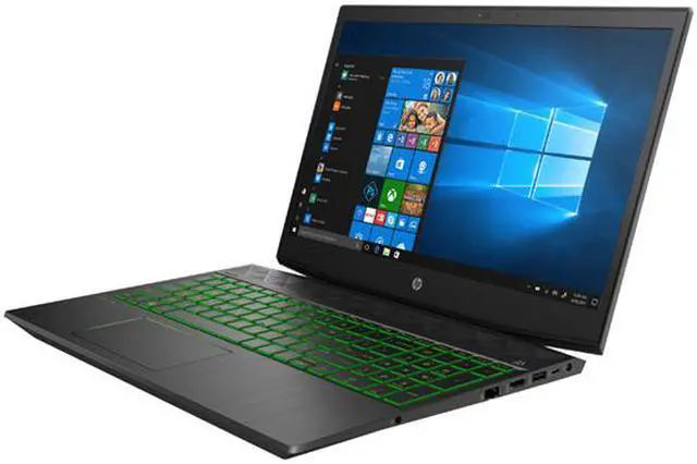 Alt view image 2 of 5 - HP 15-cx0077wm 15.6" IPS Intel Core i7 8th Gen 8750H (2.20 GHz) NVIDIA GeForce GTX 1060 8 GB Memory 1 TB HDD 16 GB Optane Memory Windows 10 Home 64-bit Gaming Laptop