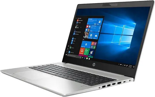 Alt view image 3 of 9 - HP Laptop ProBook 450 G6 Intel Core i5-8265U 4GB Memory 500GB HDD 0 GB SSD Intel UHD Graphics 620 15.6" Non-Touch Screen Windows 10 Pro 64-bit 6QJ33UT#ABA