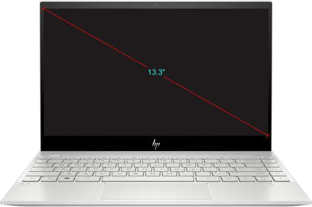 Alt view image 3 of 12 - HP ENVY 13 13.3" Touchscreen Laptop Intel Core i7 8GB RAM 512GB SSD - 10th Gen i7-1065G7 Quad-core - Intel Iris Plus Graphics - In-plane Switching (IPS) Technology - BrightView display technology