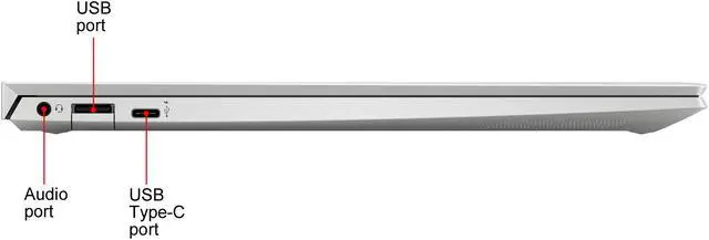 Alt view image 6 of 12 - HP ENVY 13 13.3" Touchscreen Laptop Intel Core i7 8GB RAM 512GB SSD - 10th Gen i7-1065G7 Quad-core - Intel Iris Plus Graphics - In-plane Switching (IPS) Technology - BrightView display technology