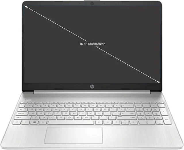 Alt view image 2 of 4 - HP Pavilion 15-DY2056MS 15.6" Touch 12GB 256GB Intel Core i5-1135G7 X4 2.4GHz Win10, Natural Silver