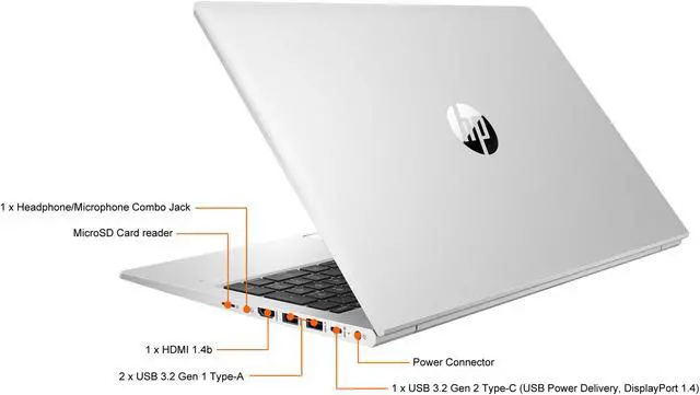Alt view image 7 of 12 - HP Laptop ProBook 450 G8 (Wolf Pro Security Edition) 4J213UT#ABA Intel Core i7 11th Gen 1165G7 (2.80GHz) 16 GB Memory 512 GB PCIe SSD 32 GB Optane Memory NVIDIA GeForce MX450 15.6" Windows 10 Pro 64-bit