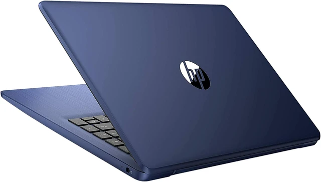 Alt view image 4 of 4 - HP 14-fq0037nr 14" HD (1366 x 768) Touchscreen Laptop AMD 3020e 1.2GHz 4 GB DDR4-2400 SDRAM, 64GB eMMC Storage, AMD Radeon Graphics, Windows 10 in S mode - Indigo Blue