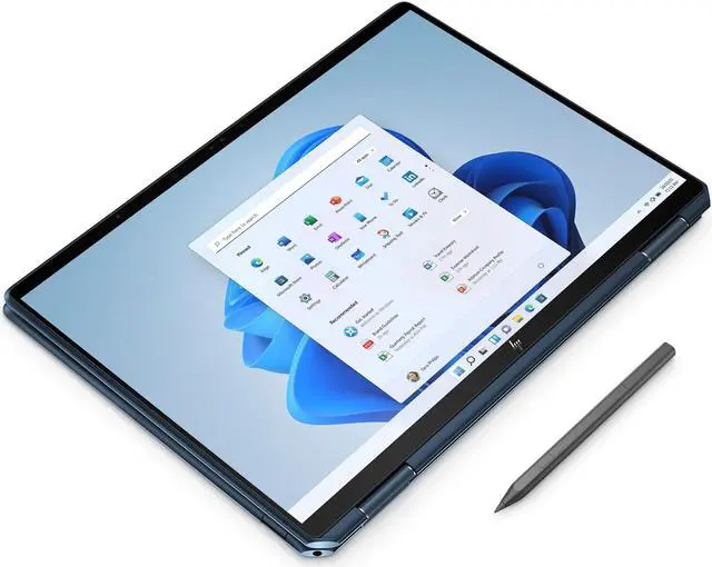 Alt view image 6 of 7 - HP Spectre x360 14-ef2047nr 2-in-1 Notebook (TOUCHSCREEN) Intel Core i7-1355U Processor 16GB Intel Iris Xe Graphics 1TB SSD 13.5-inch WUXGA+ IPS Touchscreen Display Windows 11 Home in Nocturne Blue