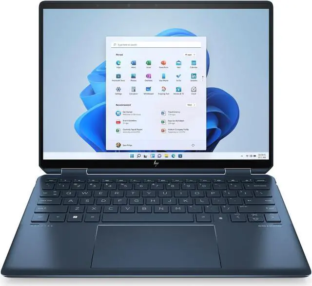 Main image of HP Spectre x360 14-ef2047nr 2-in-1 Notebook (TOUCHSCREEN) Intel Core i7-1355U Processor 16GB Intel Iris Xe Graphics 1TB SSD 13.5-inch WUXGA+ IPS Touchscreen Display Windows 11 Home in Nocturne Blue