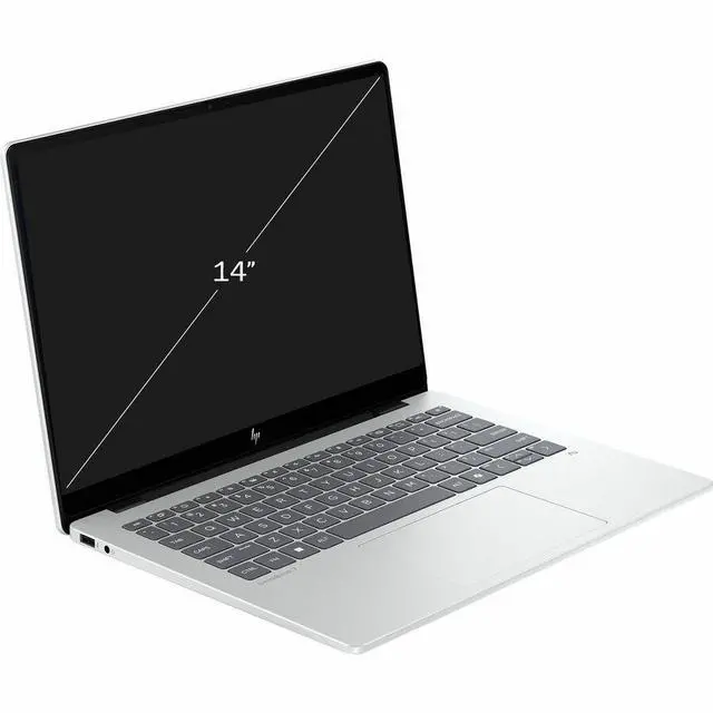 Alt view image 5 of 5 - HP EliteBook 8 G2i 14" Copilot+ PC Notebook - Intel Core Ultra 7 355 - 16 GB - 512 GB SSD - Intel Graphics - Windows 11 Pro - Webcam - Wi-Fi 7 - DK0D1UT#ABA