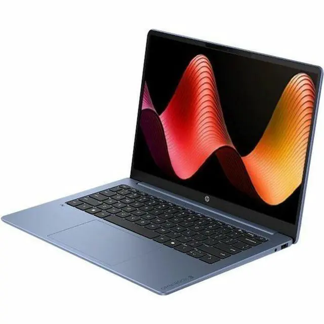 Alt view image 2 of 4 - HP OmniBook 3 14-hz0224nr 14" Touchscreen Copilot+ PC Notebook - Qualcomm Snapdragon X X1-26-100 - 16 GB - 512 GB SSD - Windows 11 Home - Webcam - Wi-Fi 6E - DD0M7UA#ABA
