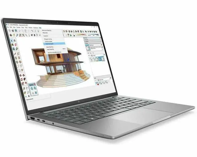 Alt view image 2 of 6 - HP ZBook 8 G2a 14" Touchscreen Copilot+ PC Mobile Workstation - AMD Ryzen AI 9 HX PRO 470 - 64 GB - 1 TB SSD - Windows 11 Pro - Webcam - Wi-Fi 7 - DK8K9UT#ABA