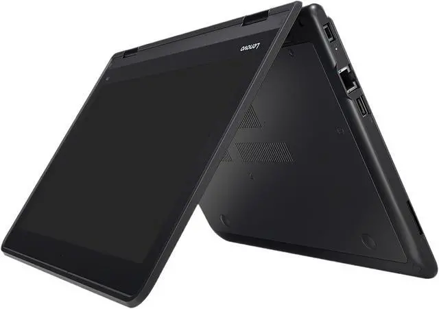 Alt view image 5 of 15 - Lenovo ThinkPad Yoga Intel Celeron N3450 4GB Memory 128 GB SSD Intel HD Graphics 500 11.6" Touch Screen 1366 x 768 Convertible 2-in-1 Laptop Windows 10 Pro 64-Bit 11e (20HUS00000)