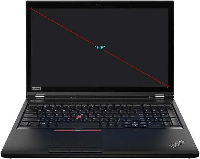 Alt view image 2 of 2 - Lenovo ThinkPad P53 20QN001BUS 15.6" Mobile Workstation - 3840 x 2160 - Core i7 i7-9750H - 16 GB RAM - 512 GB SSD - Midnight Black - Windows 10 Pro - NVIDIA Quadro T2000 with 4 GB - In-plane Swit
