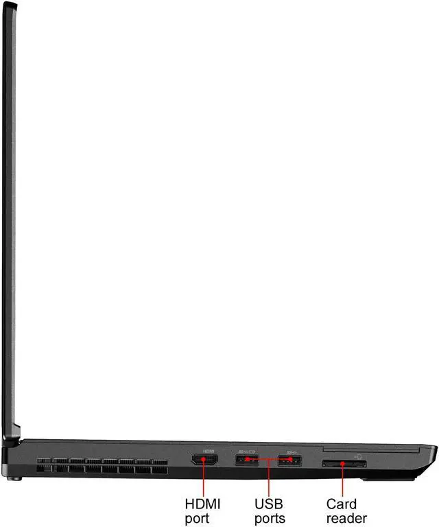 Alt view image 8 of 17 - Lenovo ThinkPad P53 20QN003TUS 15.6" Workstation i79850H 16GB 512GB W10P Midnight Blk