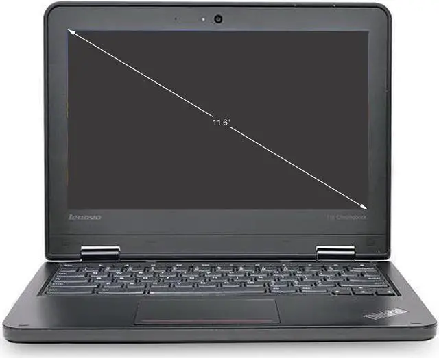 Alt view image 2 of 2 - Lenovo ThinkPad 11e Intel Celeron N2930 X4 1.83GHz 4GB 16GB SSD 11.6", Black