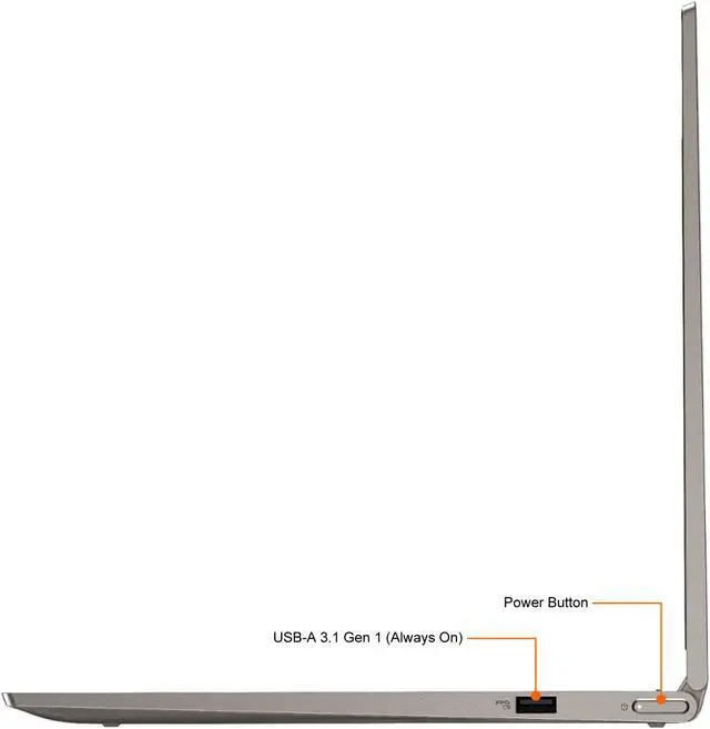 Alt view image 13 of 16 - Lenovo - Yoga C740 2-in-1 14" Touch-Screen Laptop - Intel Core i5 - 8GB Memory - 256GB Solid State Drive - Mica 81TC000JUS Tablet Notebook