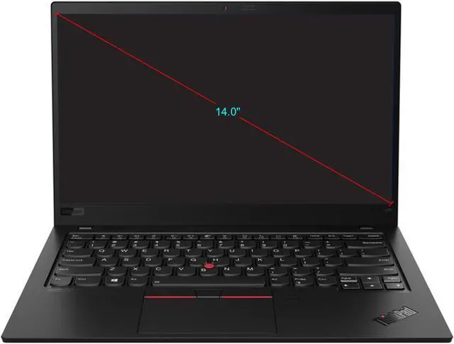 Alt view image 3 of 11 - Lenovo TS X1 Carbon 20U9002QUS 14" Laptop i7-10510U 8GB 256GB Windows 10 Pro