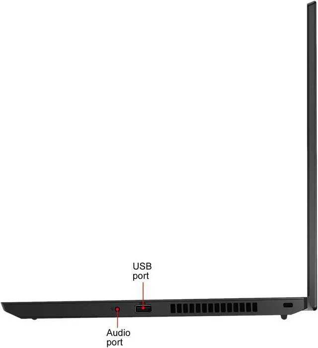 Alt view image 3 of 10 - Lenovo Laptop ThinkPad L15 Gen 1 (Intel) Intel Core i5-10210U 8GB Memory 256 GB PCIe SSD Intel UHD Graphics 15.6" Non-Touch Screen Windows 10 Pro 64-bit 20U30022US