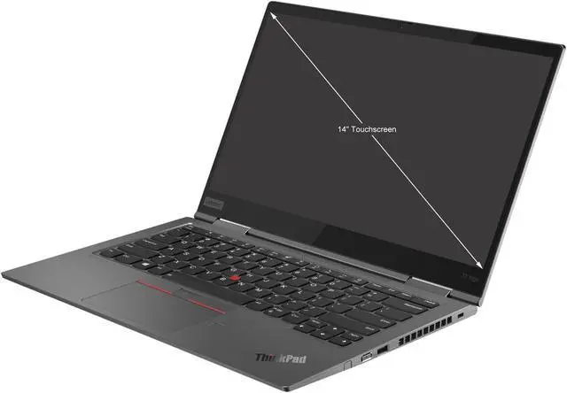 Alt view image 6 of 12 - Lenovo ThinkPad X1 Yoga 20UB0015US 14" Touchscreen Laptop i7-10610U 16GB 512GB