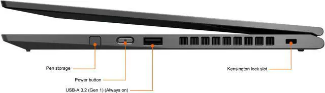 Alt view image 4 of 12 - Lenovo ThinkPad X1 Yoga 20UB0015US 14" Touchscreen Laptop i7-10610U 16GB 512GB