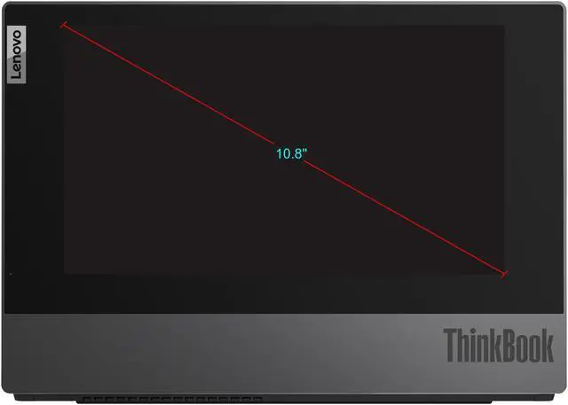 Alt view image 4 of 10 - Lenovo ThinkBook Plus Laptop, 13.3" FHD IPS Touch singletouch, i7-10510U, UHD Graphics, 16GB, 512GB SSD, Win 10 Pro