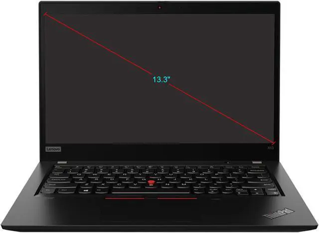 Alt view image 3 of 11 - Lenovo ThinkPad X13 20T20024US 13.3" Touchscreen Laptop i7-10510U 8GB 512GB SSD