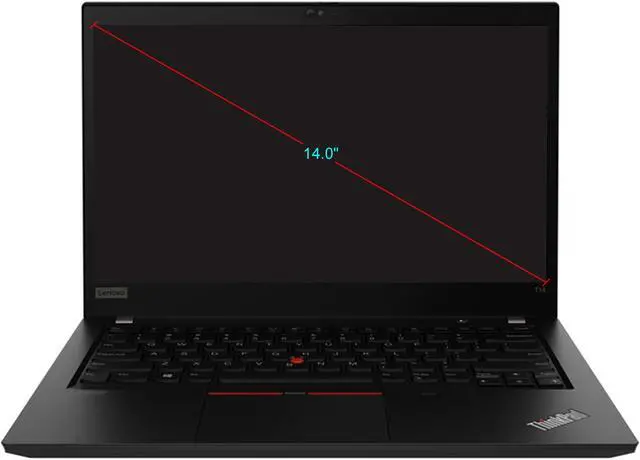 Alt view image 2 of 11 - Lenovo ThinkPad T14 20S00032US 14" Laptop i5-10210U 8GB 256GB SSD Windows 10 Pro