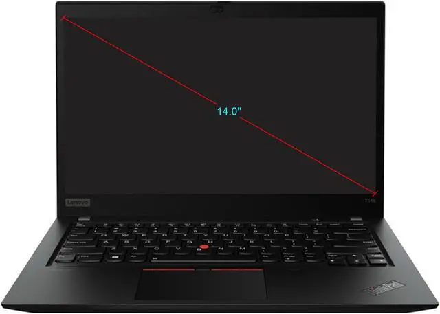 Alt view image 2 of 10 - Lenovo ThinkPad T14s 20T00025US 14" FHD Laptop i5-10310U 8GB 256GB SSD Win10 Pro