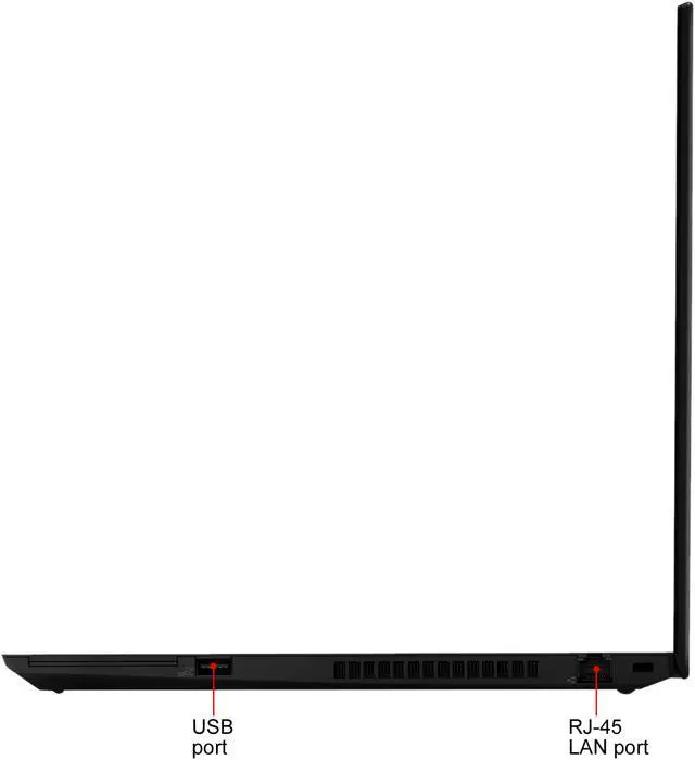 Alt view image 9 of 11 - Lenovo ThinkPad 20S6001SUS 15.6" Laptop i7-10510U 8GB 256GB SSD W10 Pro