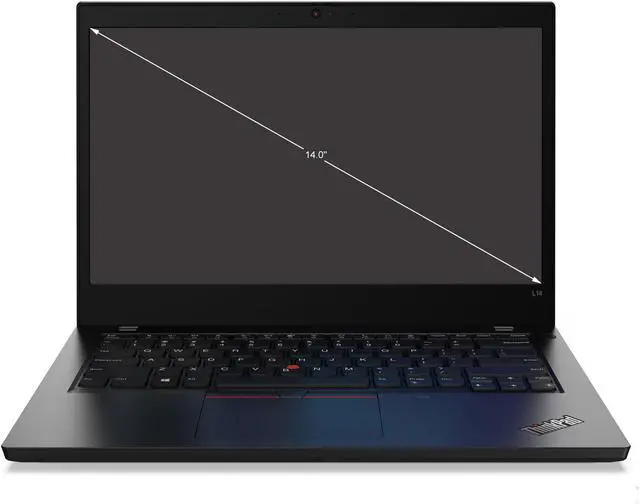 Alt view image 12 of 12 - Lenovo ThinkPad L14 Laptop, 14.0" FHD IPS 250 nits, i5-10210U, UHD Graphics, 16GB, 512GB SSD, Win 10 Pro