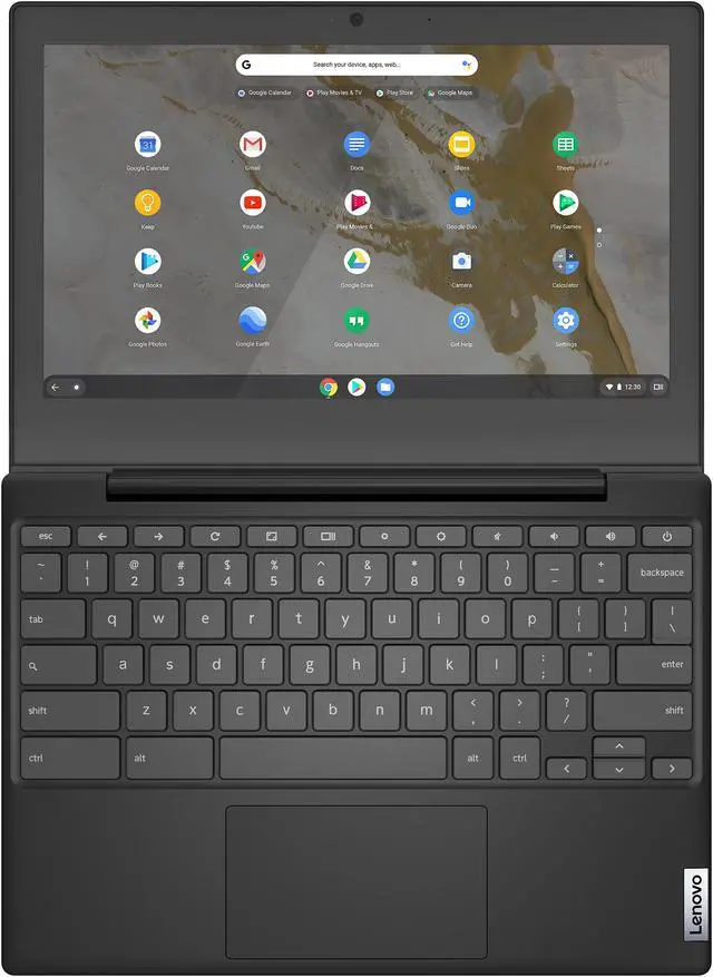 Alt view image 7 of 18 - Lenovo IdeaPad 3 Chromebook 11IGL05 11.6" 4GB 32GB Intel Celeron N4020 X2 1.1GHz, Onyx Black - OEM