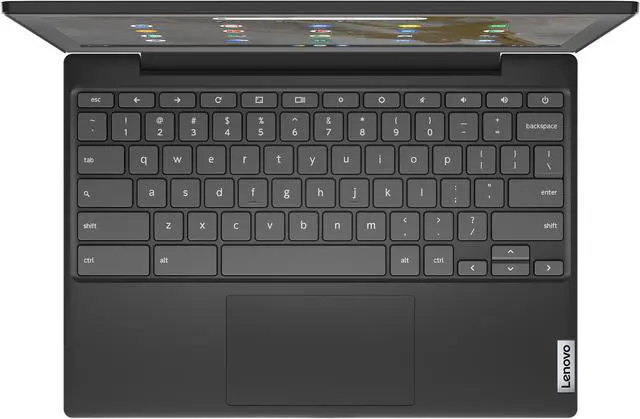 Alt view image 5 of 18 - Lenovo IdeaPad 3 Chromebook 11IGL05 11.6" 4GB 32GB Intel Celeron N4020 X2 1.1GHz, Onyx Black - OEM