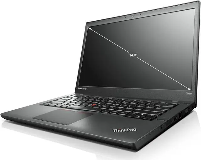 Alt view image 2 of 7 - Lenovo ThinkPad T440S 14.0-in Laptop - Intel Core i5 4300U 4th Gen 1.90 GHz 12GB 256GB SSD Windows 10 Home 64-Bit - Webcam