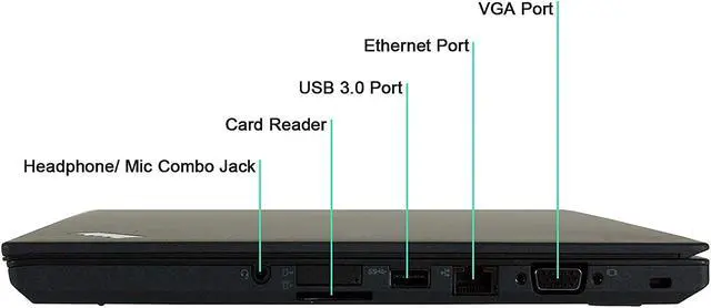 Alt view image 6 of 7 - Lenovo Laptop ThinkPad T450s Intel Core i7 5th Gen 5600U (2.60 GHz) 8 GB Memory 256 GB SSD 14” Windows 10 Pro 64-bit