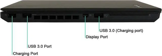 Alt view image 7 of 7 - Lenovo Laptop ThinkPad T450s Intel Core i7 5th Gen 5600U (2.60 GHz) 8 GB Memory 256 GB SSD 14” Windows 10 Pro 64-bit