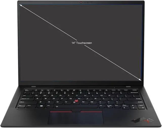 Alt view image 2 of 11 - Lenovo ThinkPad X1 Carbon 14" Touchscreen Laptop i5-1145G7 16GB 512GB SSD W10P