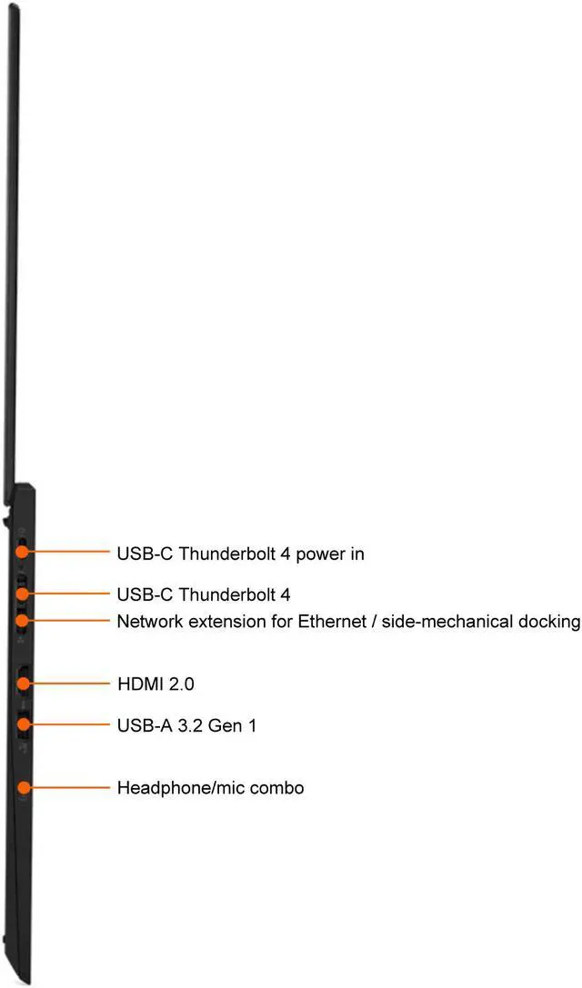 Alt view image 11 of 11 - Lenovo ThinkPad T14s Gen 2 20WM007YUS 14" Notebook - Full HD - 1920 x 1080 - Intel Core i5 (11th Gen) i5-1145G7 Quad-core (4 Core) 2.60 GHz - 8 GB RAM - 256 GB SSD