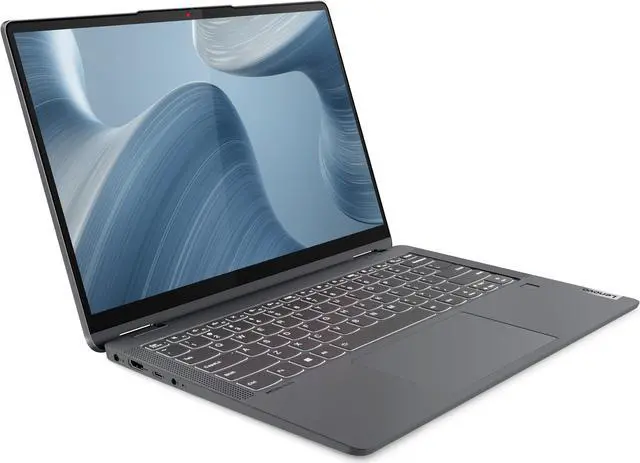 Alt view image 4 of 17 - Lenovo IdeaPad Flex 5 14IAU7 Intel Core i5-1235U 8GB Memory 512 GB PCIe SSD Intel Iris Xe Graphics 14.0" 10-point Multi-touch 1920 x 1200 Convertible 2-in-1 Laptop Windows 11 Home 64-bit 82R70006US
