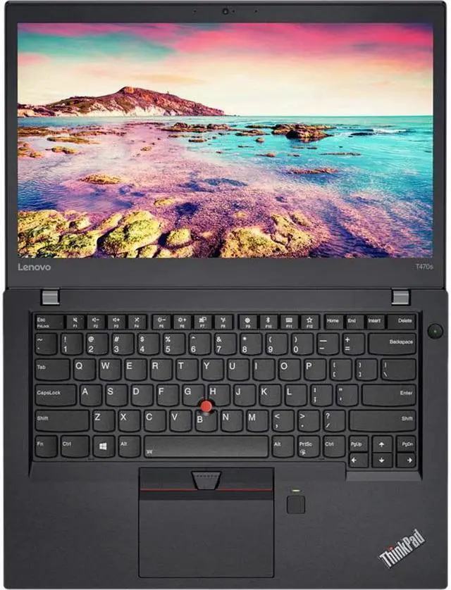 Alt view image 2 of 4 - Lenovo ThinkPad T470s Laptop Intel i5-7300U 8 GB DDR4 256 GB SSD  14" FHD 1920 x 1080 Windows 10 Pro 64-Bit