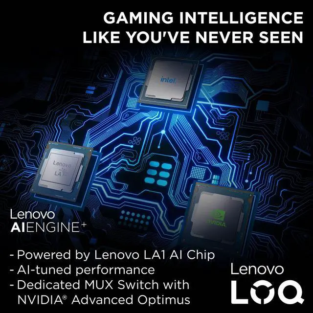 Alt view image 19 of 19 - Lenovo LOQ 15IRH8 - 15.6" GeForce RTX 4050 Laptop GPU - Intel Core i5-13420H  - 8GB Memory - 512 GB PCIe SSD - Windows 11 Home 64-bit - Gaming Laptop - 144 Hz IPS (82XV00LFUS )