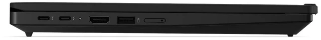 Alt view image 12 of 15 - Lenovo - ThinkPad T14 Gen 7 14" Touchscreen Copilot+ PC Notebook - AMD Ryzen AI 7 PRO 450 - AMD Radeon 860M Graph - 24 GB DDR5- 512 GB SSD - WUXGA 60 Hz -Windows 11 Pro - Black, 21WV004SUS