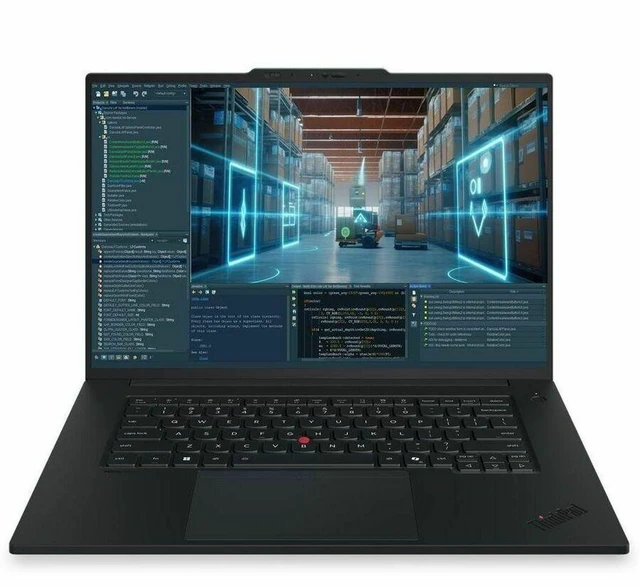 Main image of Lenovo ThinkPad P1 Gen 9 21UE000TUS 16" Touchscreen Copilot+ PC Mobile Workstation - Intel Core Ultra 7 366H - 64 GB - 2 TB SSD - Windows 11 Pro - NVIDIA Graphics 8 GB - Webcam - Wi-Fi 7