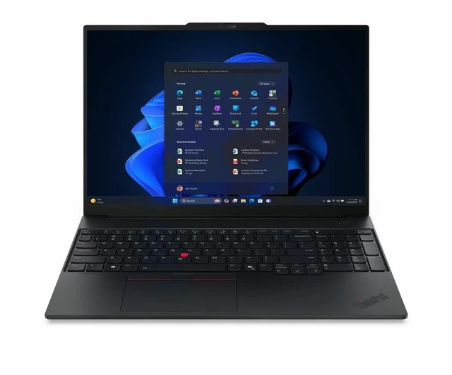Main image of Lenovo ThinkPad E16 Gen 4 21Y400AHUS 16" Touchscreen Copilot+ PC Notebook - AMD Ryzen AI 7 Ryzen AI 345 - 24 GB - 512 GB SSD - Windows 11 Pro - Webcam - Wi-Fi 7
