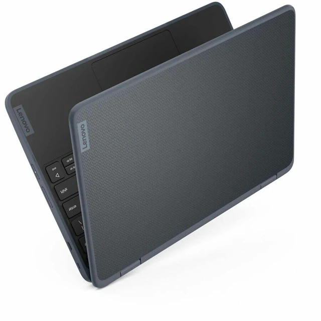 Alt view image 6 of 10 - Lenovo 300w Gen 5 83LF0004US 11.6" Touchscreen Convertible Notebook - Intel N-Series N150 - 4 GB - 128 GB SSD - Slate Gray - Windows 11 Pro Education - Webcam - Wi-Fi 6E