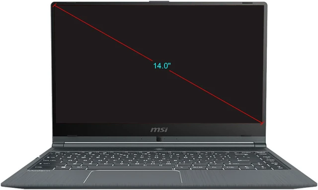 Alt view image 2 of 10 - MSI Modern 14 B10MW-013 14" Gaming Notebook - Full HD - 1920 x 1080 - Intel Core i7 (10th Gen) i7-10510U 1.80 GHz - 16 GB RAM - 512 GB SSD - Onyx Black - Windows 10 Pro - Intel - In-plane Switchi