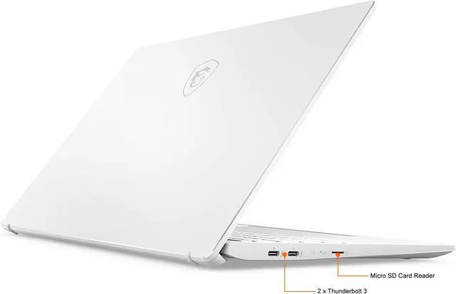 Alt view image 7 of 10 - MSI Laptop Prestige 14 A10SC-230 Intel Core i7 10th Gen 10510U (1.80 GHz) 16 GB LPDDR3 Memory 512 GB NVMe SSD NVIDIA GeForce GTX 1650 Max-Q 14.0" 4K/UHD Windows 10 Pro 64-bit