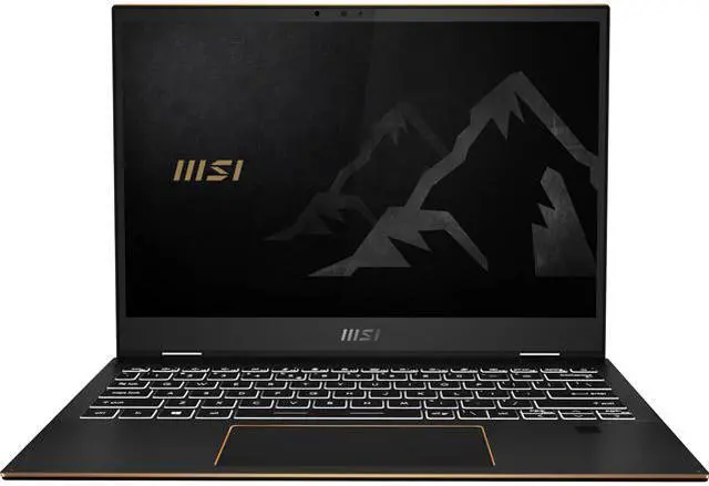 MSI Summit E13 Flip Evo A11MT-023 13.4" Touchscreen 2 in 1 Notebook - Full HD Plus - 1920 x 1200 - Intel Core i7 (11th Gen) i7-1185G7 1.20 GHz - 16 GB RAM - 512 GB SSD - Ink Black
