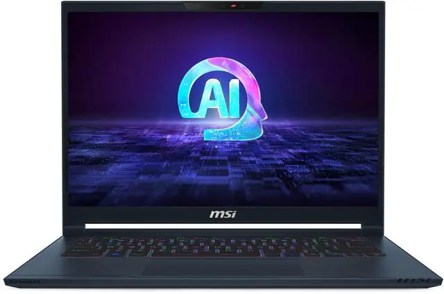 Alt view image 2 of 19 - MSI Stealth 14 AI 14" FHD+ 165Hz NVIDIA GeForce RTX 4050  Intel® Core™ Ultra7-155H 16GBDR5 1TB NVMe SSD Win 11PRO Ultra Thin and Light Gaming Laptop(A1VEG-090US)