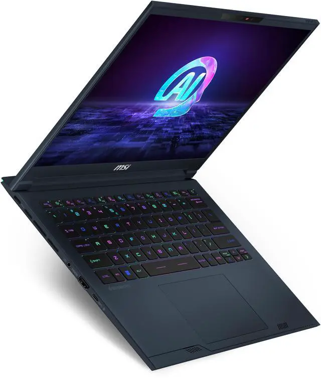 Alt view image 6 of 19 - MSI Stealth 14 AI 14" FHD+ 165Hz NVIDIA GeForce RTX 4050  Intel® Core™ Ultra7-155H 16GBDR5 1TB NVMe SSD Win 11PRO Ultra Thin and Light Gaming Laptop(A1VEG-090US)
