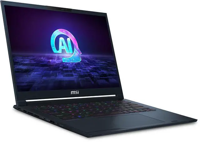 Alt view image 4 of 19 - MSI Stealth 14 AI 14" FHD+ 165Hz NVIDIA GeForce RTX 4050  Intel® Core™ Ultra7-155H 16GBDR5 1TB NVMe SSD Win 11PRO Ultra Thin and Light Gaming Laptop(A1VEG-090US)