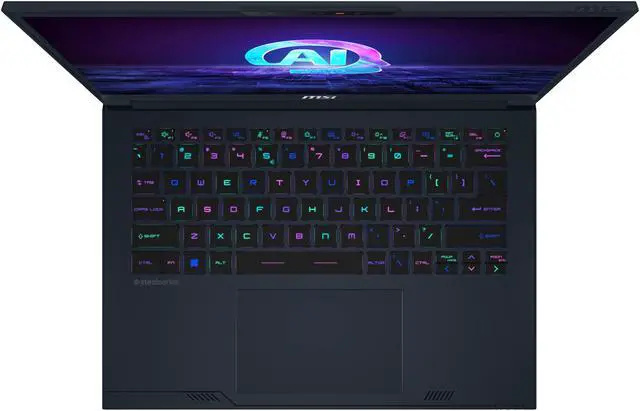 Alt view image 7 of 19 - MSI Stealth 14 AI 14" FHD+ 165Hz NVIDIA GeForce RTX 4050  Intel® Core™ Ultra7-155H 16GBDR5 1TB NVMe SSD Win 11PRO Ultra Thin and Light Gaming Laptop(A1VEG-090US)