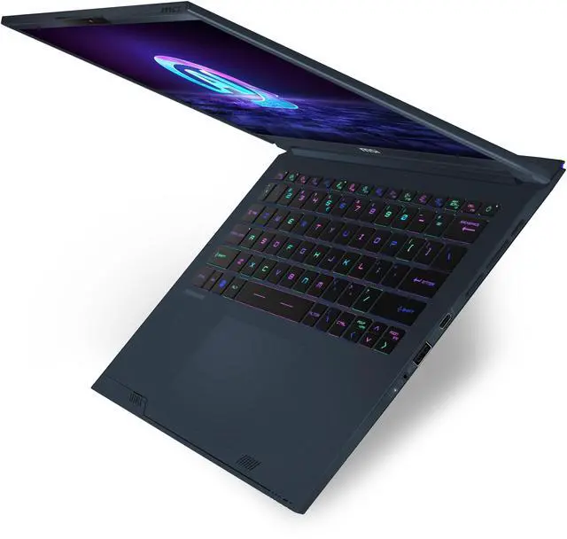 Alt view image 8 of 19 - MSI Stealth 14 AI 14" FHD+ 165Hz NVIDIA GeForce RTX 4050  Intel® Core™ Ultra7-155H 16GBDR5 1TB NVMe SSD Win 11PRO Ultra Thin and Light Gaming Laptop(A1VEG-090US)